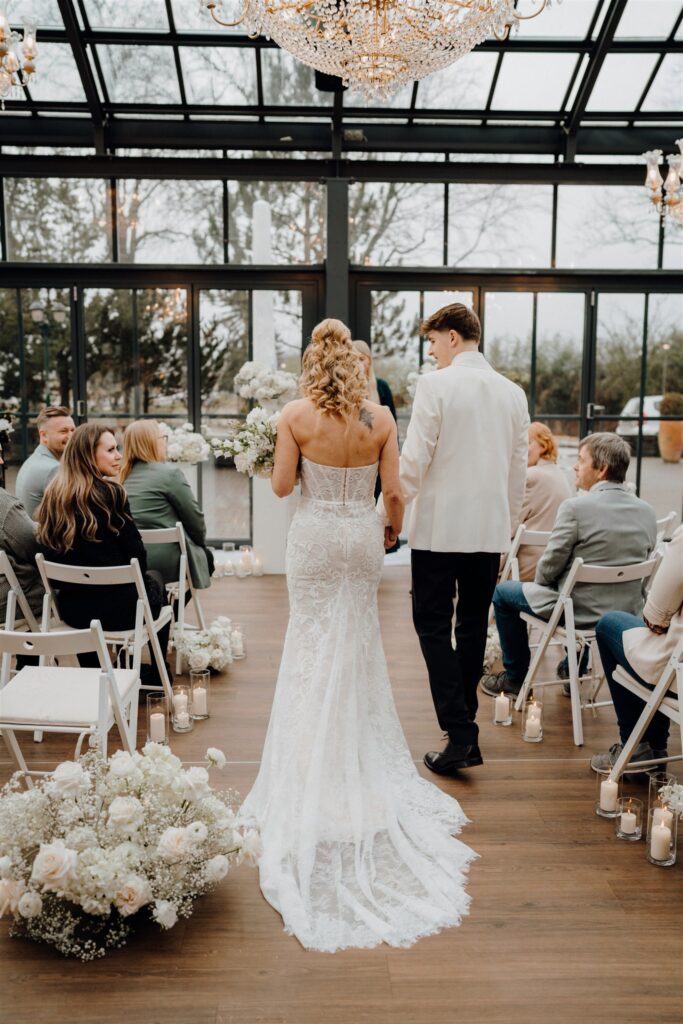 Der Sohn führt die Braut zum Altar, Planung: Sophia von Aspern, von Aspern Weddings