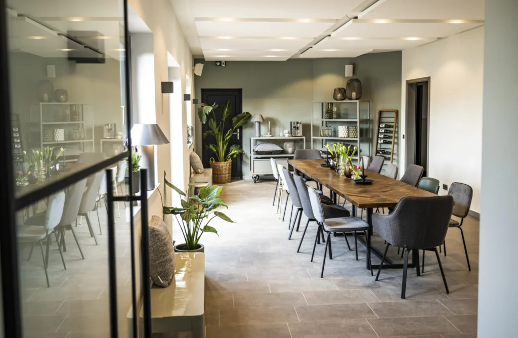 Der Living Room in Beavers Restaurant bietet Platz für kleine Hochzeitsgesellschaften