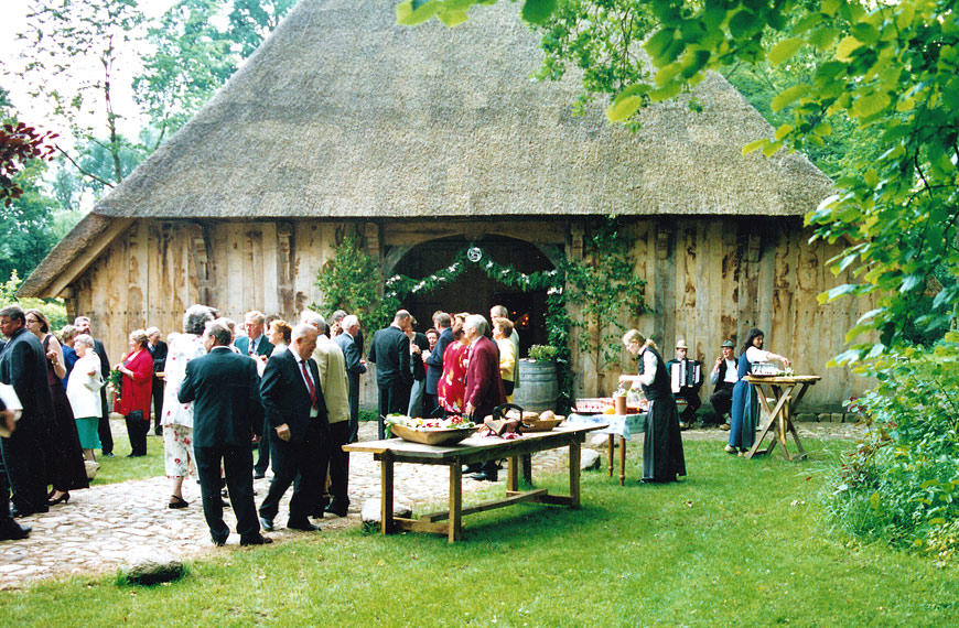 Außenbereich des Hofs Krögers