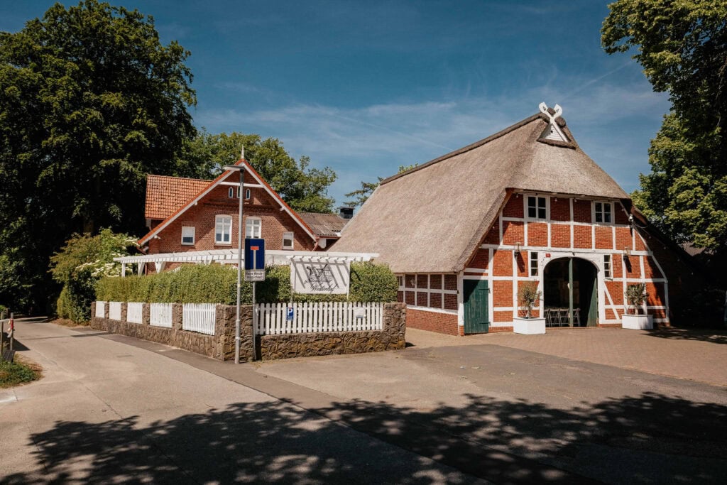 Die Außenansicht des Landhaus Westerhofs