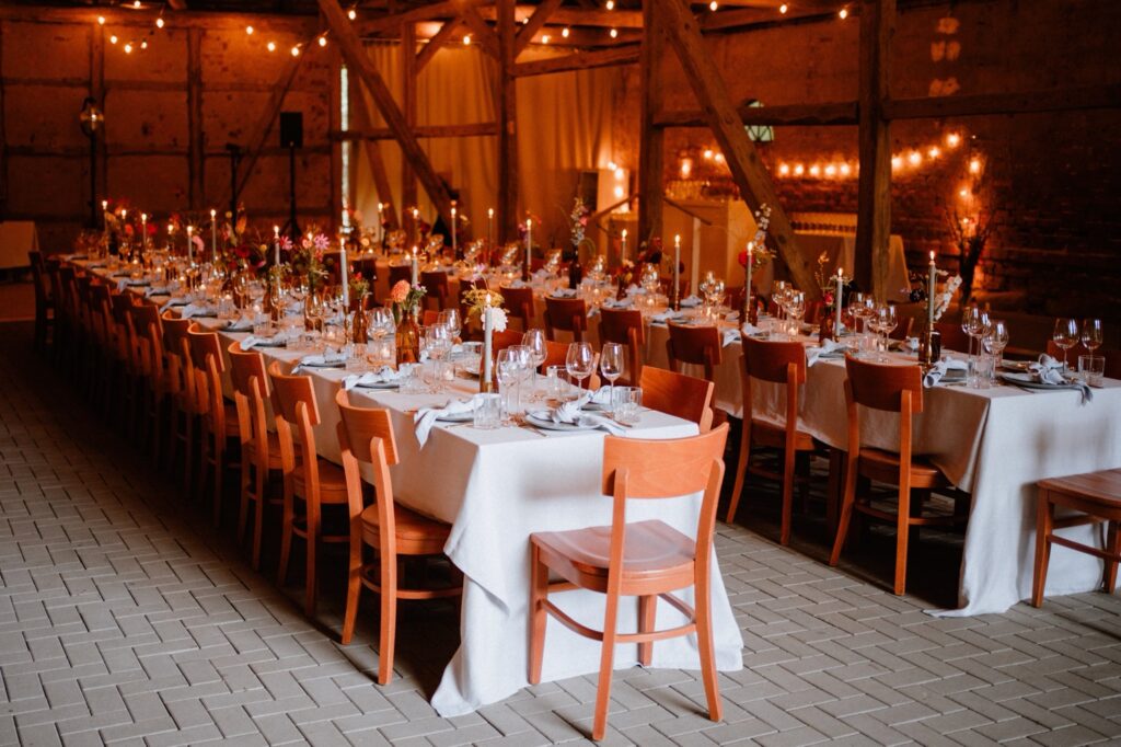 Scheunenhochzeit in der Hochzeitsscheune Gut Holtorf in der Lüneburger Heide