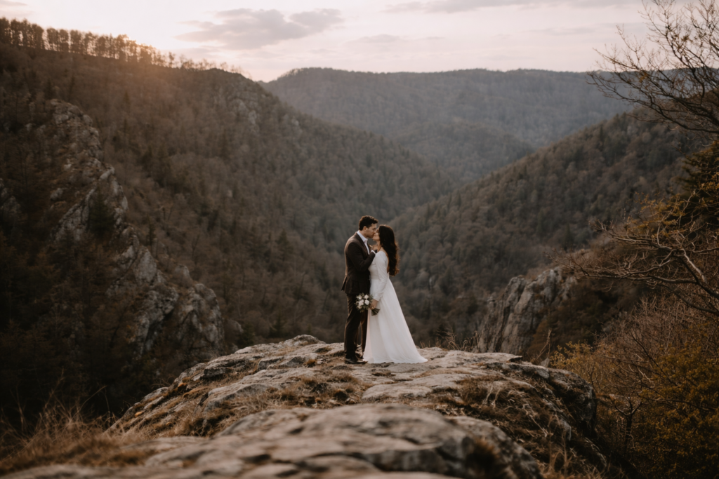 Hochzeit zu zweit im Harz_Elopement Wedding in den Bergen von Norddeutschland